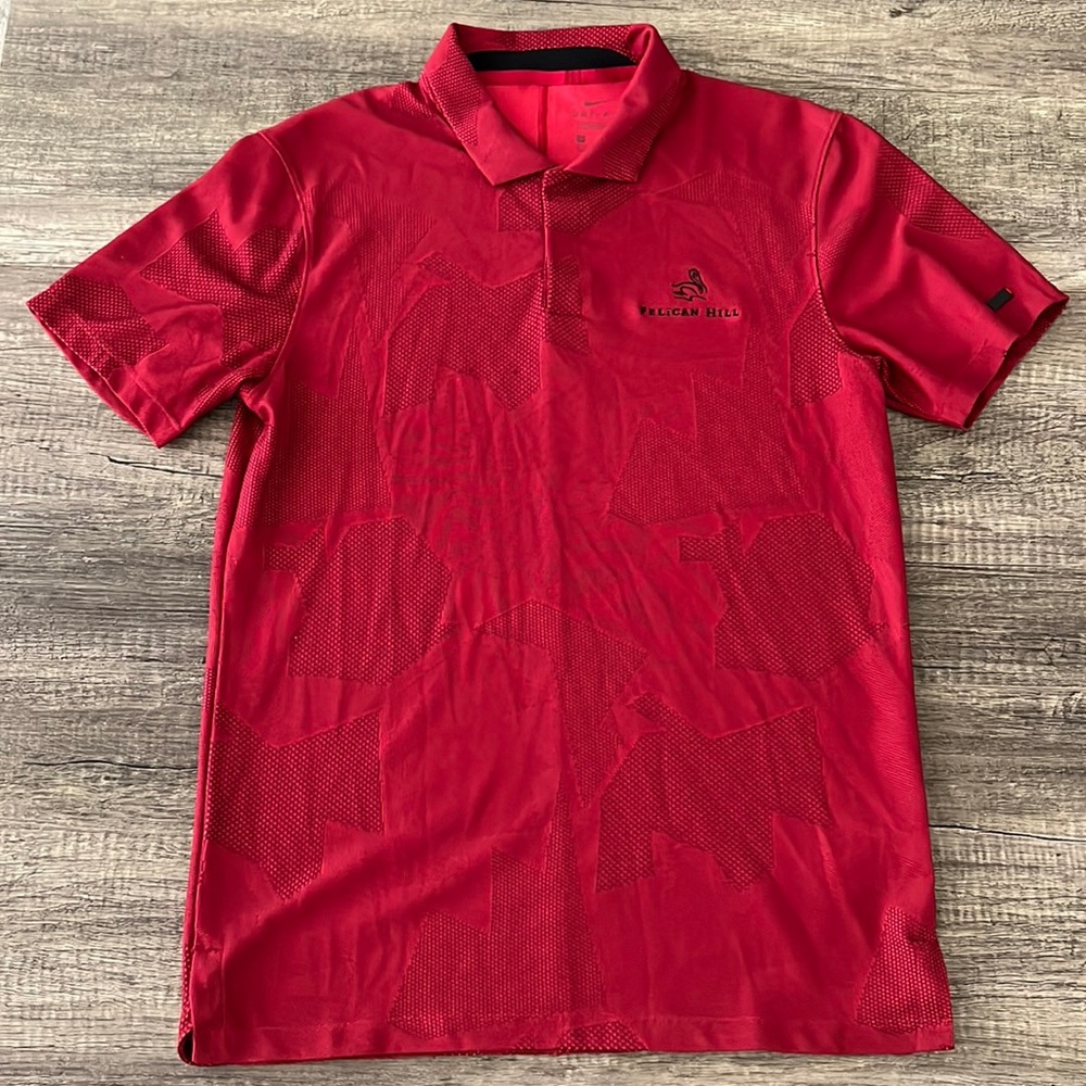 Nike Golf TW Pelican Hill Dri-Fit Shirt - Size Small